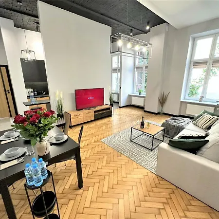Luxury 100M2 Loft Design-Apartment At Wawel + Netflix Krakov Exteriér fotografie
