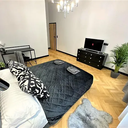 Luxury 100M2 Loft Design-Apartment At Wawel + Netflix Krakov Exteriér fotografie